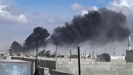 La aviación rusa realiza 55 bombardeos contra Daesh en Siria